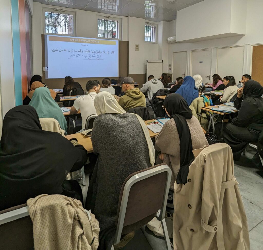 cours d'arabe à paris