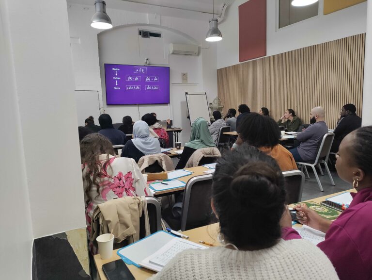 cours d'arabe à Paris