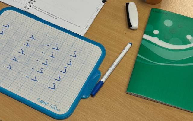 progresser écriture arabe