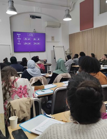 cours d'arabe à Paris